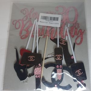 30th birthday lady decor